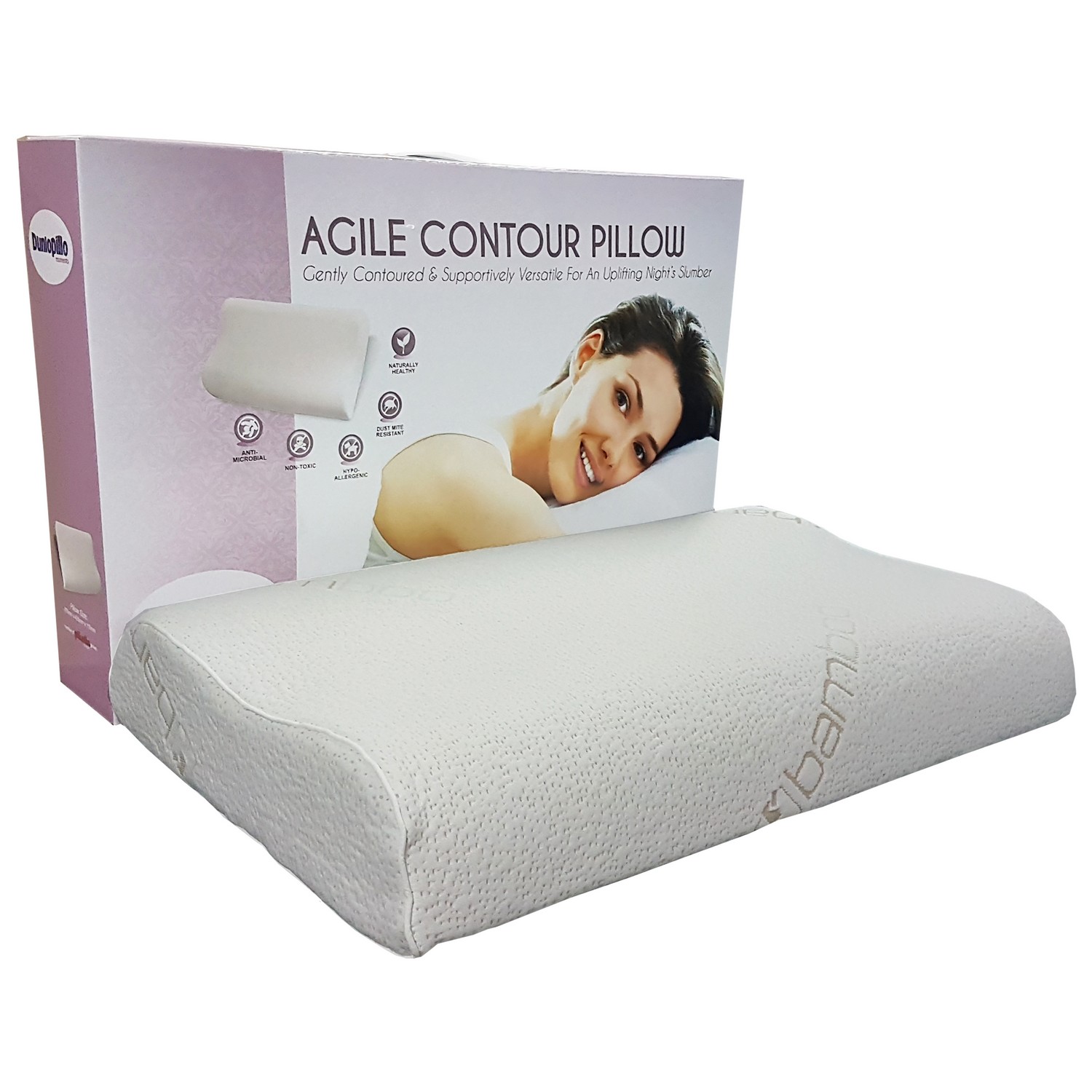 dunlopillo contour pillow